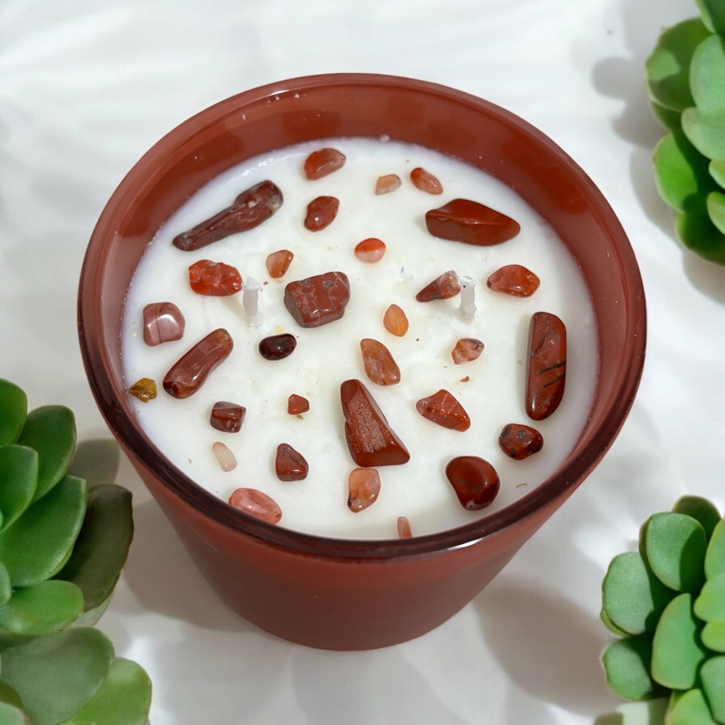 Honey + Shea Crystal Soy Candle - 12oz.