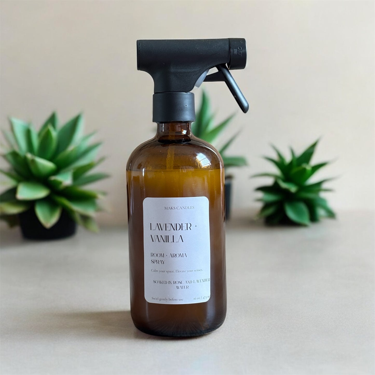 Lavender + Vanilla Botanical Aroma Mist 16oz.