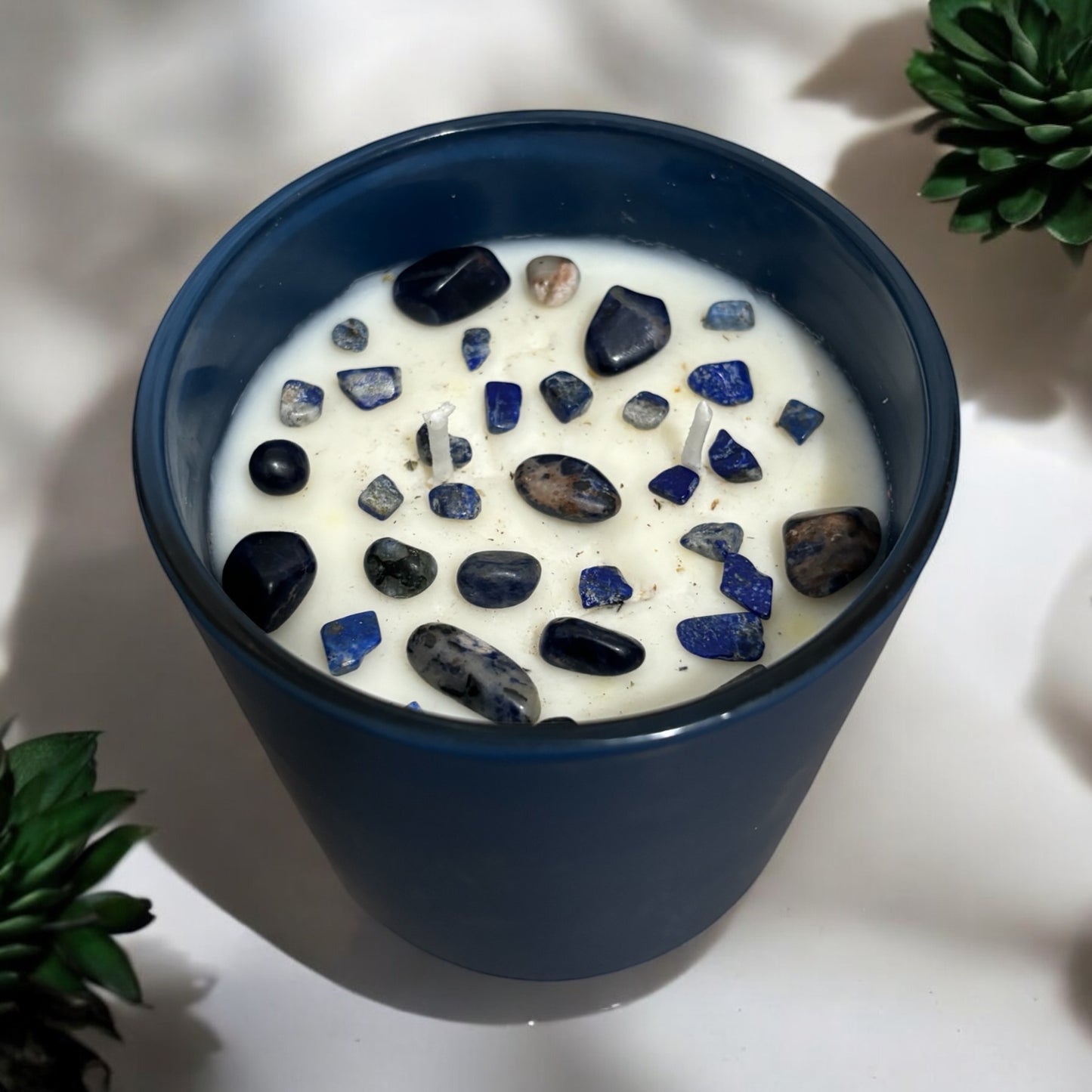Honey + Shea Crystal Soy Candle - 12oz.