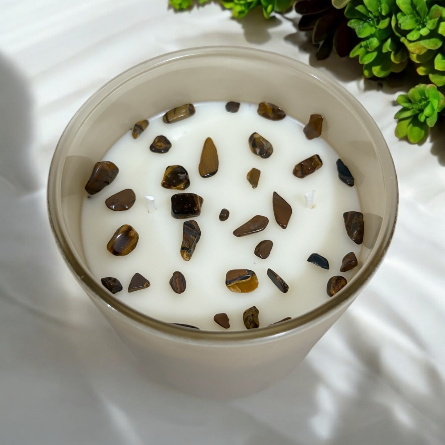 Honey + Shea Crystal Soy Candle - 12oz.